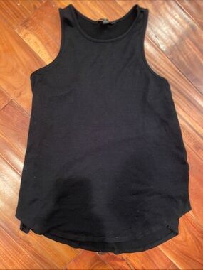 Banana Republic Black Scoop Neck Tank Top
